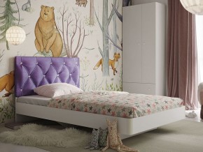 Кровать Милана (900) Каретная стяжка, на щитах в Сысерти - sysert.mebel-74.com | фото