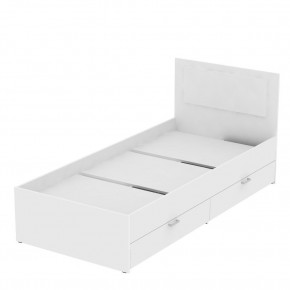 Кровать Ольга L47 (900) 2 ящика (Белый) в Сысерти - sysert.mebel-74.com | фото