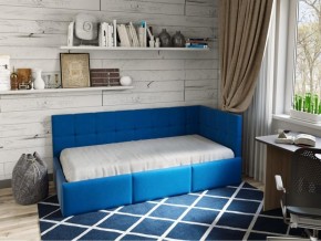 Кровать ОТТАВА с основанием и ПМ (Синий) 900х2000 в Сысерти - sysert.mebel-74.com | фото