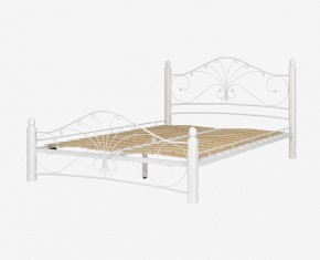 Кровать "Фортуна 1" КМД 2.01 Белая (1200*2000) (ножки-белые) с коваными элементами в Сысерти - sysert.mebel-74.com | фото