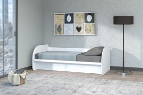 Кровать Сказка с ПМ 900 (Белый текстурный) в Сысерти - sysert.mebel-74.com | фото