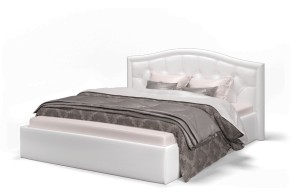 Кровать Стелла 1600 + ПМ (Vega white) Белый в Сысерти - sysert.mebel-74.com | фото