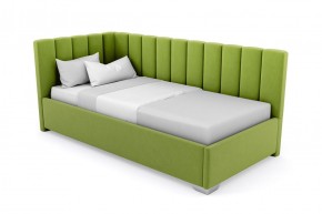Кровать угловая Хлоя интерьерная +основание (120х200) в Сысерти - sysert.mebel-74.com | фото