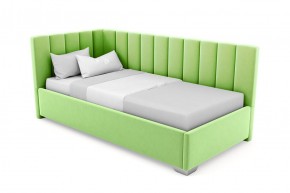 Кровать угловая Хлоя интерьерная +основание (90х200) в Сысерти - sysert.mebel-74.com | фото