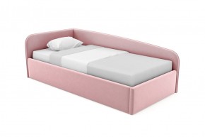 Кровать угловая Лэсли интерьерная +основание/ПМ/бельевое дно (80х200) в Сысерти - sysert.mebel-74.com | фото