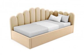 Кровать угловая Лилу интерьерная +основание (120х200) в Сысерти - sysert.mebel-74.com | фото