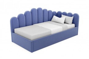 Кровать угловая Лилу интерьерная +основание/ПМ/бельевое дно (120х200) в Сысерти - sysert.mebel-74.com | фото