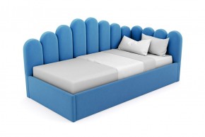 Кровать угловая Лилу интерьерная +основание/ПМ/бельевое дно (120х200) в Сысерти - sysert.mebel-74.com | фото