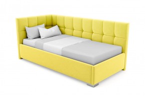 Кровать угловая Мия интерьерная +основание (120х200) в Сысерти - sysert.mebel-74.com | фото