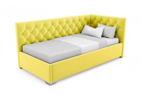 Кровать угловая Виола интерьерная +основание (120х200) в Сысерти - sysert.mebel-74.com | фото