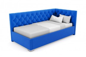 Кровать угловая Виола интерьерная +основание (120х200) в Сысерти - sysert.mebel-74.com | фото