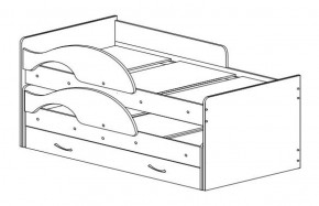 Кровать выкатная Радуга (Матрешка) 800*1600/1650 в Сысерти - sysert.mebel-74.com | фото