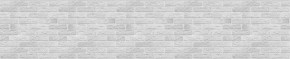 Кухонный фартук 610х3000х1,5 (композит) КМ Кирпич серый в Сысерти - sysert.mebel-74.com | фото