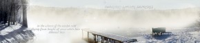 Кухонный фартук с эффектом мерцания Зима (3000) Композит глянец в Сысерти - sysert.mebel-74.com | фото