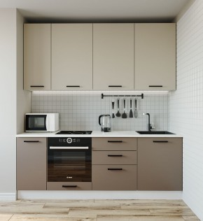 Кухонный гарнитур Латте 2200 (Стол. 26мм) в Сысерти - sysert.mebel-74.com | фото