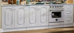 ЛИЗА-2 Кухонный гарнитур 1,6 Белый глянец холодный в Сысерти - sysert.mebel-74.com | фото