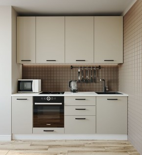 Кухонный гарнитур Шампань 2200 (Стол. 26мм) в Сысерти - sysert.mebel-74.com | фото