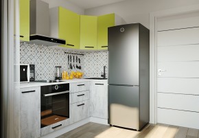 Кухонный гарнитур угловой Гарда 2200х1000 (Стол. 26мм) в Сысерти - sysert.mebel-74.com | фото