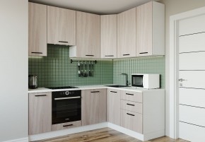 Кухонный гарнитур угловой Шимо 2200х1600 (Стол. 38мм) в Сысерти - sysert.mebel-74.com | фото