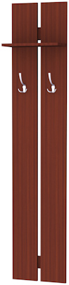 Вешалка на 2 крючка арт. В03 в Сысерти - sysert.mebel-74.com | фото