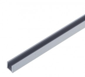 Планка торцевая "П" 4 мм для стеновой панели (алюминий) в Сысерти - sysert.mebel-74.com | фото