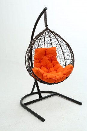 Подвесное кресло Бароло (коричневый/оранжевый) в Сысерти - sysert.mebel-74.com | фото