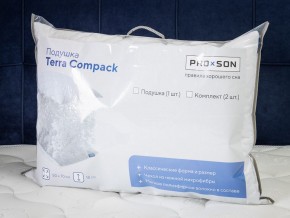 PROxSON Комплект подушек Terra Compack (Микрофибра Полотно) 50x70 в Сысерти - sysert.mebel-74.com | фото