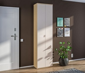 Шкаф 2 дверный Афина СБ-3312 (Дуб винченца/Кашемир серый) в Сысерти - sysert.mebel-74.com | фото
