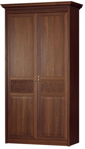 Шкаф 2-х дверный с полками ДСП №181 "Лючия" Дуб оксфорд в Сысерти - sysert.mebel-74.com | фото