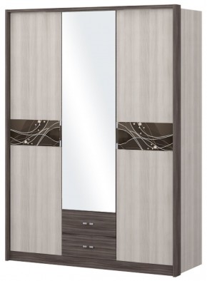 Шкаф 3-х дверный с зеркалом Шк68.2 МС Николь в Сысерти - sysert.mebel-74.com | фото