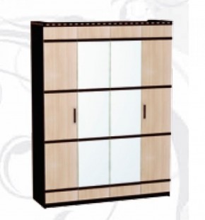 Шкаф 4-х дверный для одежды и белья "Ольга-13" в Сысерти - sysert.mebel-74.com | фото