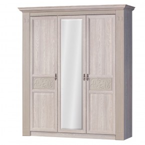 Шкаф для одежды 3-х дверный №180 "Лючия" Дуб оксфорд серый в Сысерти - sysert.mebel-74.com | фото