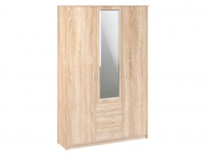 Шкаф комбинированный Дуэт Люкс с зеркалом в Сысерти - sysert.mebel-74.com | фото