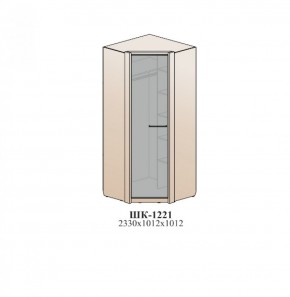 Шкаф ЛУНА (ШК-1221 фасад-комбинированный) Венге/жемчуг в Сысерти - sysert.mebel-74.com | фото