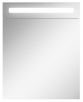 Шкаф-зеркало Аврора 55 правый с подсветкой LED Домино (DV8004HZ) в Сысерти - sysert.mebel-74.com | фото