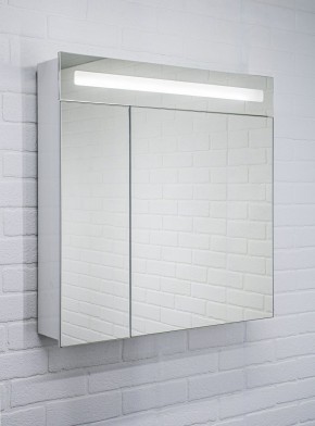 Шкаф-зеркало Аврора 65 с подсветкой LED Домино (DV8006HZ) в Сысерти - sysert.mebel-74.com | фото
