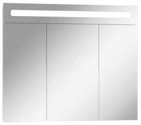Шкаф-зеркало Аврора 85 с подсветкой LED Домино (DV8010HZ) в Сысерти - sysert.mebel-74.com | фото