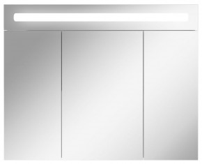 Шкаф-зеркало Аврора 90 с подсветкой LED Домино (DV8011HZ) в Сысерти - sysert.mebel-74.com | фото