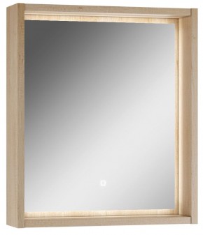 Шкаф-зеркало Nice 60 с подсветкой Домино (DN4706HZ) в Сысерти - sysert.mebel-74.com | фото
