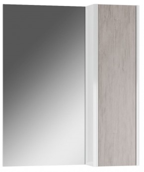 Шкаф-зеркало Uno 60 Дуб серый левый/правый Домино (DU1503HZ) в Сысерти - sysert.mebel-74.com | фото