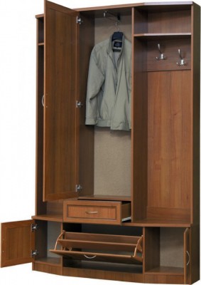 Шкаф для прихожей с зеркалом арт.600 в Сысерти - sysert.mebel-74.com | фото