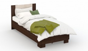 Спальня Аврора Кровать 90 со встроенным основанием под матрас Венге/Дуб молочный в Сысерти - sysert.mebel-74.com | фото