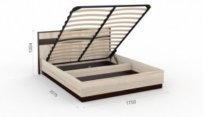 Спальня Эшли Кровать 160 с подъемным механизмом Венге/Дуб сонома в Сысерти - sysert.mebel-74.com | фото