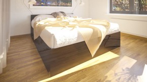 Стандарт Кровать 1600, цвет венге, ШхГхВ 163,5х203,5х70 см., сп.м. 1600х2000 мм., без матраса, основание есть в Сысерти - sysert.mebel-74.com | фото