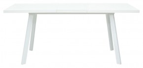 Стол ФИН 120 Белый, стекло/ Белый каркас М-City в Сысерти - sysert.mebel-74.com | фото