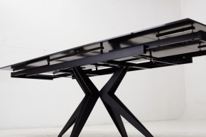 Стол FORIO 160 MATT BLACK MARBLE SOLID CERAMIC / BLACK, ®DISAUR в Сысерти - sysert.mebel-74.com | фото