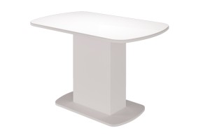 Стол обеденный Соренто (Белый глянец) в Сысерти - sysert.mebel-74.com | фото
