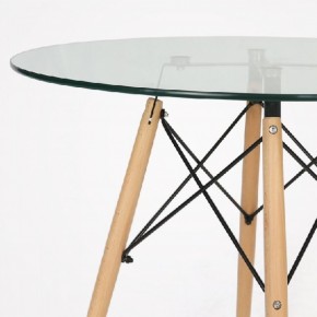 Стол обеденный стеклянный круглый ST 011 (D900) в Сысерти - sysert.mebel-74.com | фото