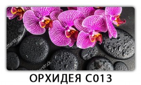 Стол раздвижной Трилогия с фотопечатью Орхидея C012 в Сысерти - sysert.mebel-74.com | фото
