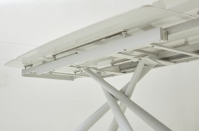 Стол RIVOLI 140 GLOSS LUXURY PANDORA SOLID CERAMIC / WHITE, ®DISAUR в Сысерти - sysert.mebel-74.com | фото
